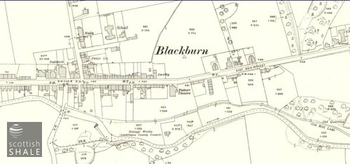 The picture theatre is shown at the centre of this extract from the 1916 25" OS map. Image courtesy National Libraries of Scotland.