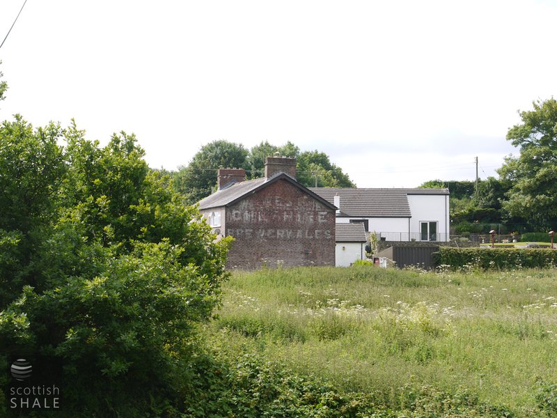 Padeswood - Area to the north of the former Grand Stand public house, site of a minor works.. June 2014