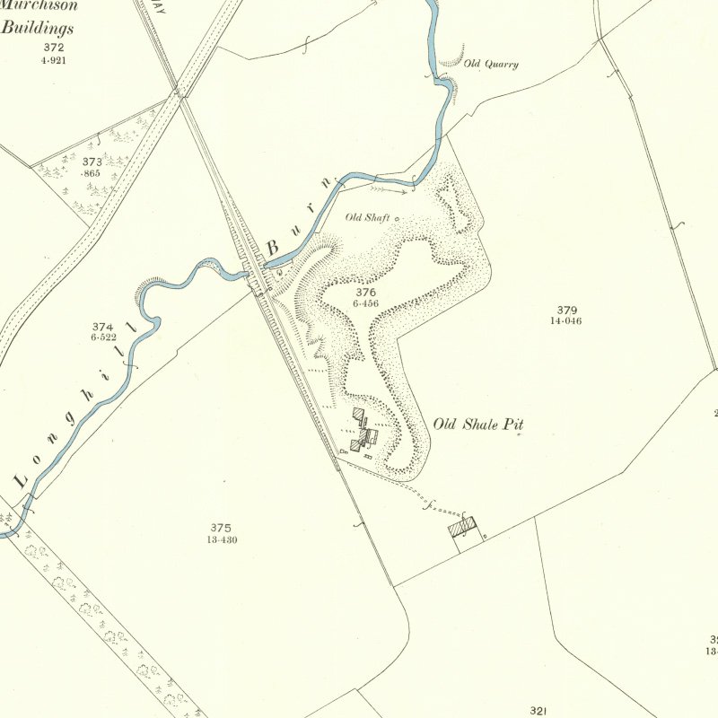 Baads No.15 Pit - 25" OS map c.1897, courtesy National Library of Scotland