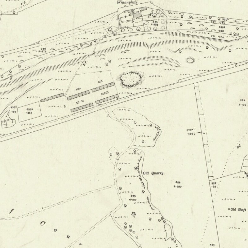 Burntisland No.3 Mine - 25" OS map c.1914, courtesy National Library of Scotland