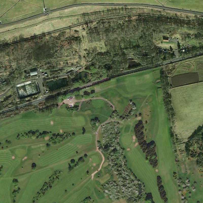 Burntisland No.3 Mine - Aerial, courtesy National Library of Scotland