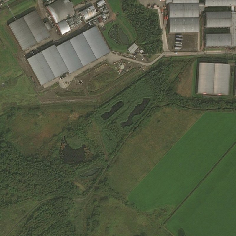 Cousland No.1 Mine - Aerial, courtesy National Library of Scotland