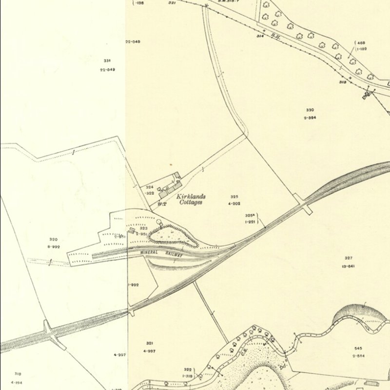 Hopetoun No.4 Mine - 25" OS map c.1916, courtesy National Library of Scotland