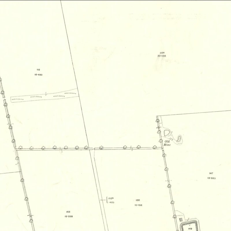 Ochiltree No.6 Mine - 25" OS map c.1916, courtesy National Library of Scotland
