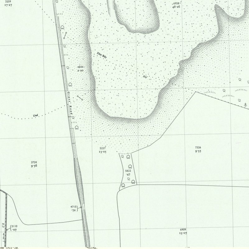 Philpstoun No.3 Mine - 1:2,500 OS map c.1955, courtesy National Library of Scotland