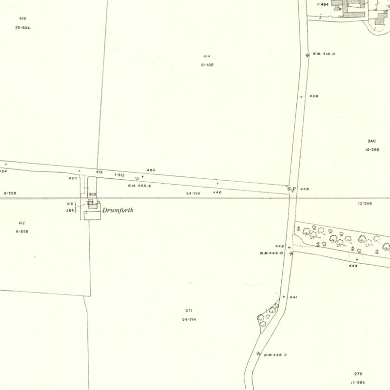 Philpstoun No.5 Mine - 25" OS map c.1916, courtesy National Library of Scotland