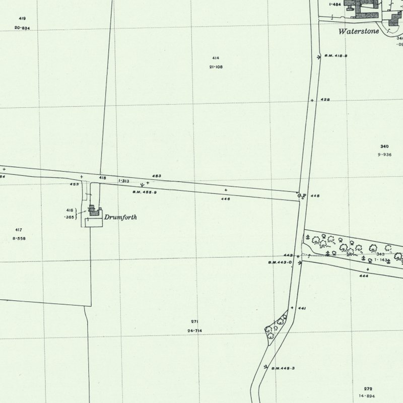 Philpstoun No.5 Mine - 1:2,500 OS map c.1956, courtesy National Library of Scotland