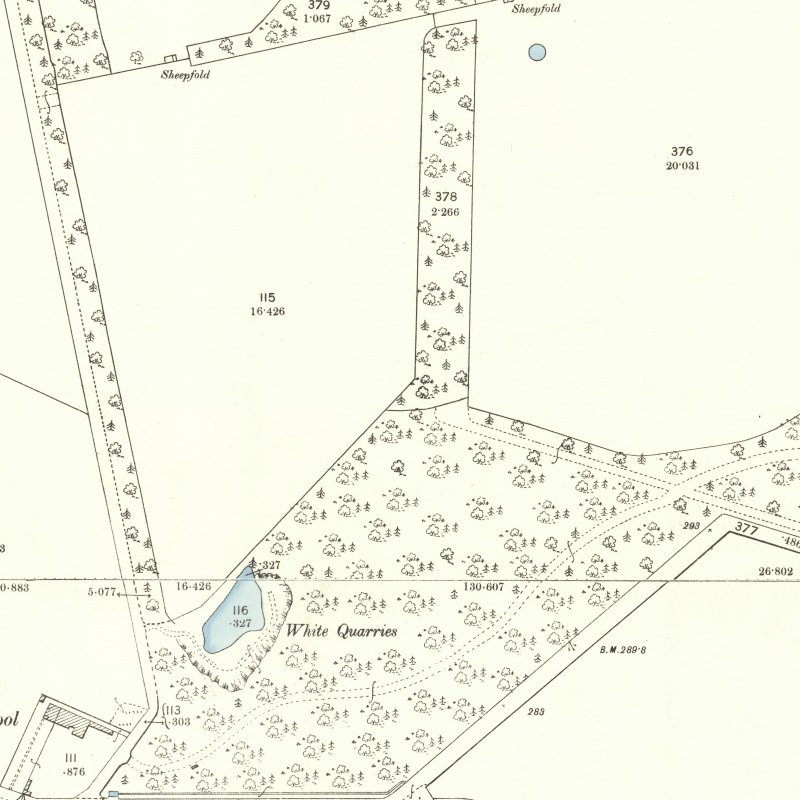 Philpstoun (Whitequarries) No.1 Mine - 25" OS map c.1896, courtesy National Library of Scotland
