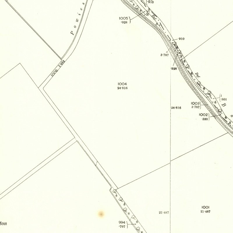 Pumpherston No.6 Mine - 25" OS map c.1885, courtesy National Library of Scotland