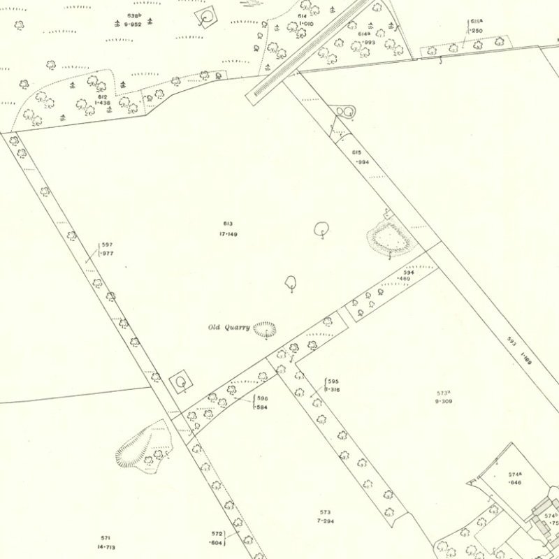 Redhouse No.1 Coal Mine - 25" OS map c.1916, courtesy National Library of Scotland