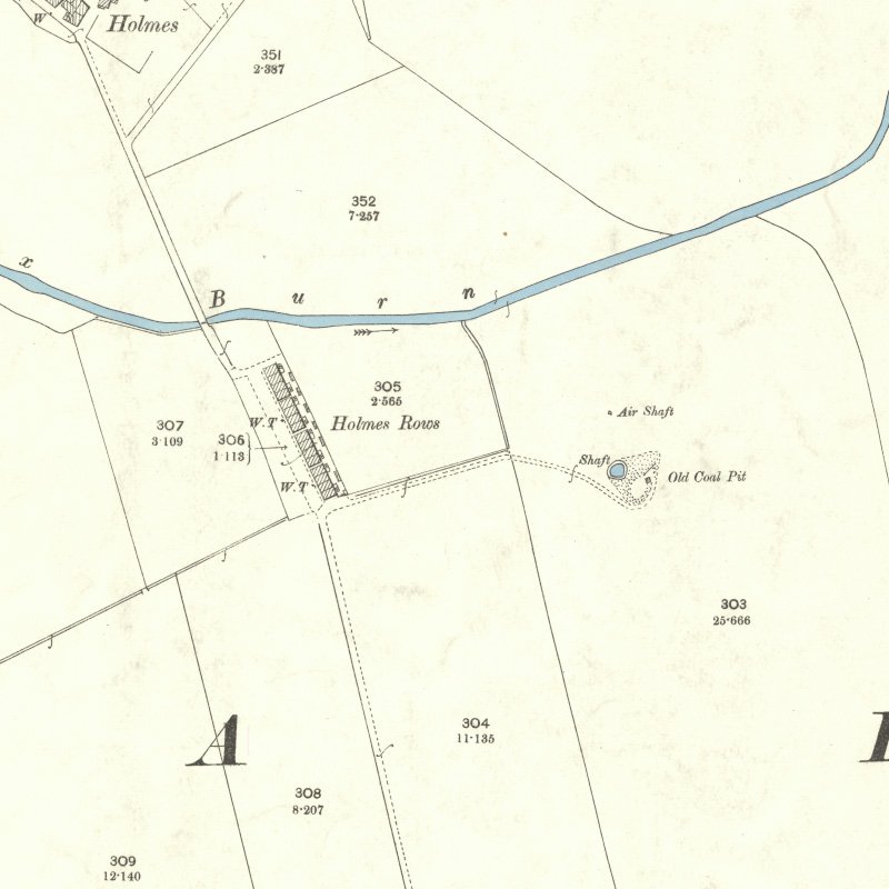 Strathbrock Collieries Site No.5 (Goschen Pit?) - 25" OS map c.1897, courtesy National Library of Scotland