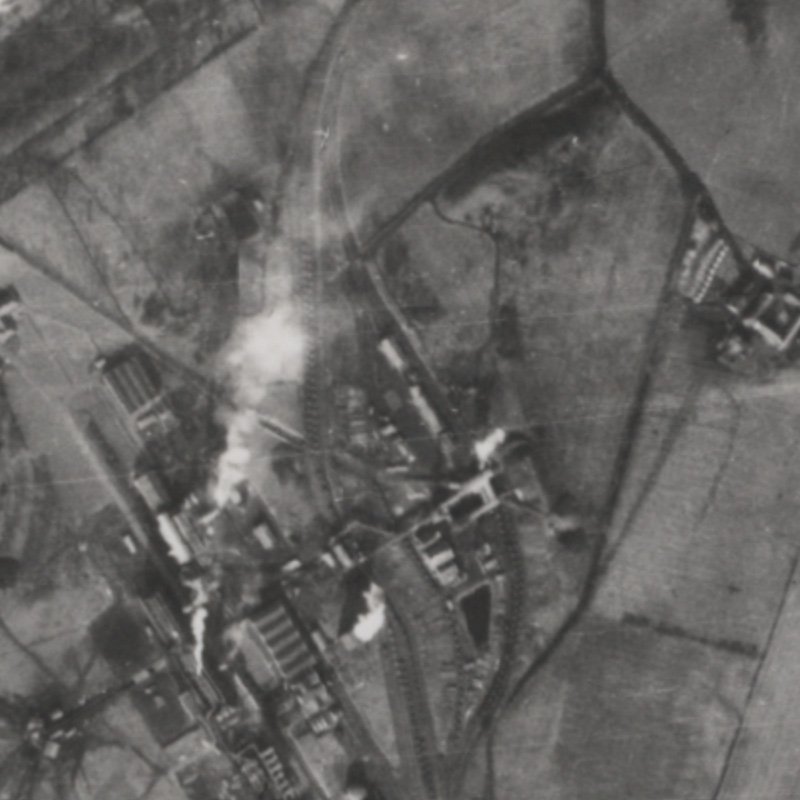 Westwood No.1 & 2 Pits - Aerial Photo c.1940's, courtesy National Library of Scotland